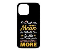 Dire drôle ne Signifie Pas Vouloir Sarcastique Coque pour iPhone 13 Pro Max