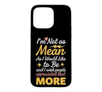 Dire drôle ne Signifie Pas Vouloir Sarcastique Coque pour iPhone 15 Pro Max