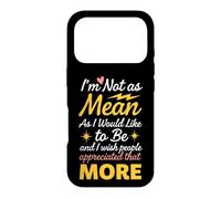 Dire drôle ne Signifie Pas Vouloir Sarcastique Coque pour iPhone 17 Pro