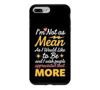 Dire drôle ne Signifie Pas Vouloir Sarcastique Coque pour iPhone 7 Plus/8 Plus