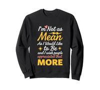 Dire drôle ne Signifie Pas Vouloir Sarcastique Sweatshirt