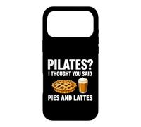 Dire drôle Pilates Thought You Said Pies and Lattes Coque pour iPhone 17 Pro Max