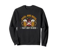 Dire drôle Piscine et bière Que Pourquoi Ici Sweatshirt