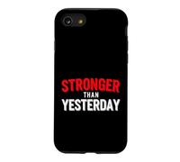 Dire drôle Plus Fort Que Hier Sarcastique Coque pour iPhone SE (2020) / 7/8