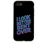 Dire drôle Que Je suis Plus Belle, penchée sur Une Blague, Femmes et Hommes Audacieux Coque pour iPhone SE (2020) / 7/8