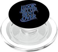 Dire drôle Que Je suis Plus Belle, penchée sur Une Blague, Femmes et Hommes Audacieux PopSockets PopGrip pour MagSafe