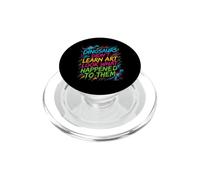Dire drôle Que Les Dinosaures n'ont Pas appris à Regarder ce Qui s'est passé PopSockets PopGrip pour MagSafe