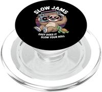 Dire drôle Slow Jams Easy Does It Chill Humour Femmes Hommes PopSockets PopGrip pour MagSafe