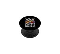 Dire drôle TOC Trouble obsessionnel de Mise en Conserve PopSockets PopGrip Adhésif