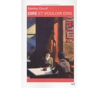 Dire et vouloir dire