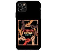 Dire inspirant la Force par l'unité et Le Pouvoir de solidarité Coque pour iPhone 11 Pro Max