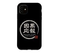 Dire Japonais Karma's A Boomerang Japan Kanji Souvenir Coque pour iPhone 11