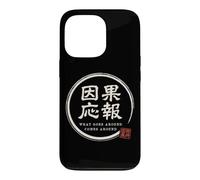 Dire Japonais Karma's A Boomerang Japan Kanji Souvenir Coque pour iPhone 13 Pro