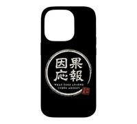 Dire Japonais Karma's A Boomerang Japan Kanji Souvenir Coque pour iPhone 14 Pro