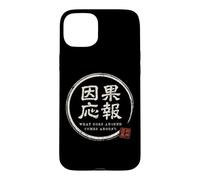 Dire Japonais Karma's A Boomerang Japan Kanji Souvenir Coque pour iPhone 15 Plus