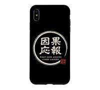 Dire Japonais Karma's A Boomerang Japan Kanji Souvenir Coque pour iPhone XS Max