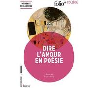 Collectif – Dire l'amour en poésie – Gallimard