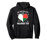Dire malgache drôle et mignon Madagascar Pride Sweat à Capuche