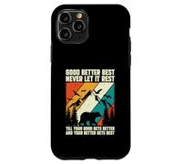 Dire motivant : « Bien, Mieux, Mieux, Mieux, ne Le Laissez jamais Reposer » Coque pour iPhone 11 Pro