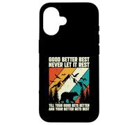 Dire motivant : « Bien, Mieux, Mieux, Mieux, ne Le Laissez jamais Reposer » Coque pour iPhone 16