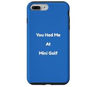 Dire pour Les Amateurs de Mini Golf, Amateur de Loisirs Amusants Coque pour iPhone 7 Plus/8 Plus