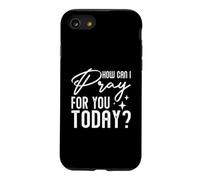Dire Religieux catholique chrétien Comment Puis-Je Prier pour Vous Coque pour iPhone SE (2020) / 7/8
