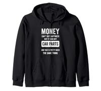 Dire Sarcastique Argent Acheter Bonheur mais pièces Sweat à Capuche