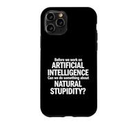 Dire Sarcastique Avant Le Travail Intelligence Artificielle Coque pour iPhone 11 Pro