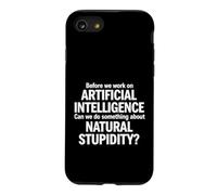 Dire Sarcastique Avant Le Travail Intelligence Artificielle Coque pour iPhone SE (2020) / 7/8