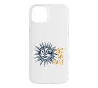 Dire Sarcastique : ce n'est Pas ma faute avec Artsy Sun Coque pour iPhone 14 Plus