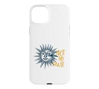 Dire Sarcastique : ce n'est Pas ma faute avec Artsy Sun Coque pour iPhone 15 Plus