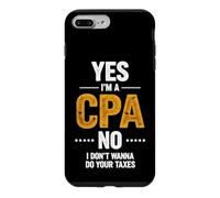 Dire Sarcastique : « Le CPA ne Veut Pas Vos impôts » Coque pour iPhone 7 Plus/8 Plus