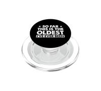 Dire Sarcastique Le Sarcasme jusqu'à présent, C'est Le Plus Vieux Que J'Ai jamais connu PopSockets PopGrip pour MagSafe