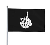 Dire « Va Te Faire Foutre » Avec Un Doigt D'Honneur Drapeau Jardin Décoration De Drapeau Double Face Bannière Imperméable Pour Extérieure Fête Bureaux 3X5 Ft