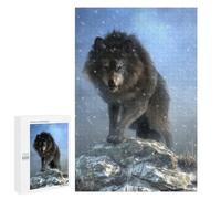 Dire Wolf Puzzle pour Adultes, 1000 PCS - Activité Décorative; pour Partager Un Moment Autour De La Table