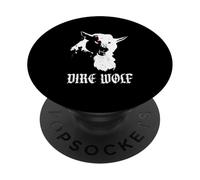 Dire Wolf Spirit, créature mythique, animal disparu, vintage PopSockets PopGrip Adhésif