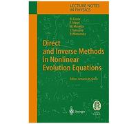 Direct And Inverse Methods In Nonlinear Evolution Equations