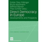 Direct Democracy In Europe