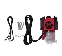 Direct Drive Extruder Upgrade Kit Dual Fan Wheels Short Range Extruder Upgrade Kit with 34 Stepper Motor for Ender 3 24V Aluminum Alloy ABS Easy Installation Durable Material