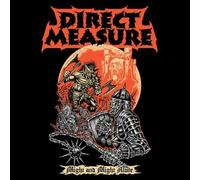 DIRECT MEASURE - MIGHT AND MIGHT ALONE (YELLOW/RED SPLATTER VINYL)