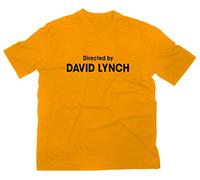 Directed by David Lynch T-shirt - Jaune - Large