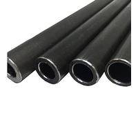 Directement sans faille, Tube en acier sans soudure, diamètre extérieur 14 mm (diamètre intérieur 8-11 mm), longueur 500 mm, noir(14x11mm)