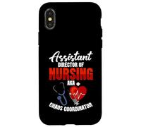 Directeur Adjoint des Soins Infirmiers ADON infirmière Aka Chaos ADON Coque pour iPhone X/XS