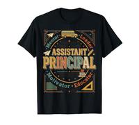 Directeur Adjoint rétro Appréciation des directeurs adjoints T-Shirt Graphique avec Valeur