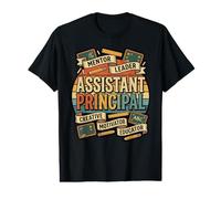 Directeur Adjoint rétro Appréciation des directeurs adjoints T-Shirt Graphique avec Valeur