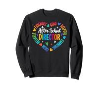 Directeur après l'école Amical Gentil utile empathique Calme Re Sweatshirt