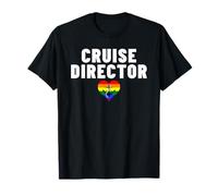 Directeur de croisière gay, vacances de croisière LGBTQ T-Shirt