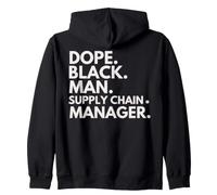Directeur de la chaîne d'approvisionnement de Dope Black Man, African American Pride Sweat à Capuche