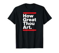 Directeur de la Chorale chrétienne How Great Thou Art Hymn Church T-Shirt