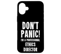 Directeur de l'éthique Coque pour iPhone 16 Plus